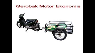 gerobak motor ToG ekonimis angkut sampai 200 kg