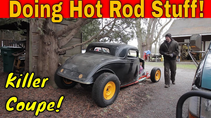 Fixing a Hot Rod Frame, Touring my Friend's Hot Rod Garage, and Starting to work on the 1940 Mercury