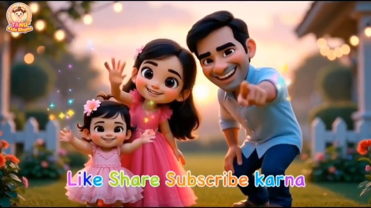 Kid's Rhymes|| Tanu Rhymes|| Kids Rhymes Collection 🎶 | Hindi & English Nursery Songs for Children