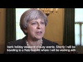 Theresa May will make intelligence issue clear to President Trump