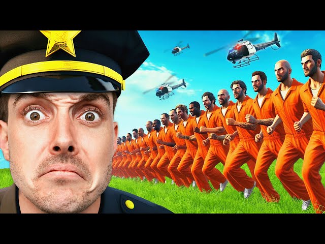 1 Cop vs 100 Escaped Prisoners class=