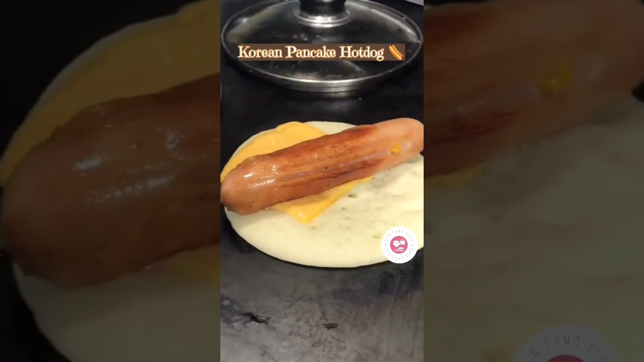 Korean Pancake Hotdog🌭 