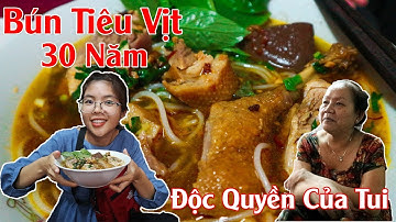 Gặp chủ nhân của món bún tiêu vịt hơn 30 năm ngon nức tiếng Sóc Trăng | YẾN TRẦN TV