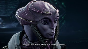 Mass Effect: Andromeda - A Trail of Hope: Take Shuttle to Aya Vault, Moshae "Meridian" Cutscene