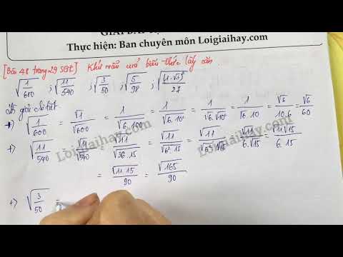 Video Giải bài 48 trang 29 SGK toán 9 tập 1 - youtube
