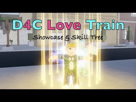 D4C Love Train! How To Get And Showcase [Roblox Is Unbreakable