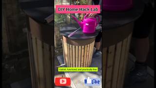 I Made a $300 Rainwater Barrel for $0. Scrap Wood Water Tank DIY #diy #diyideas #handmade #diycraft