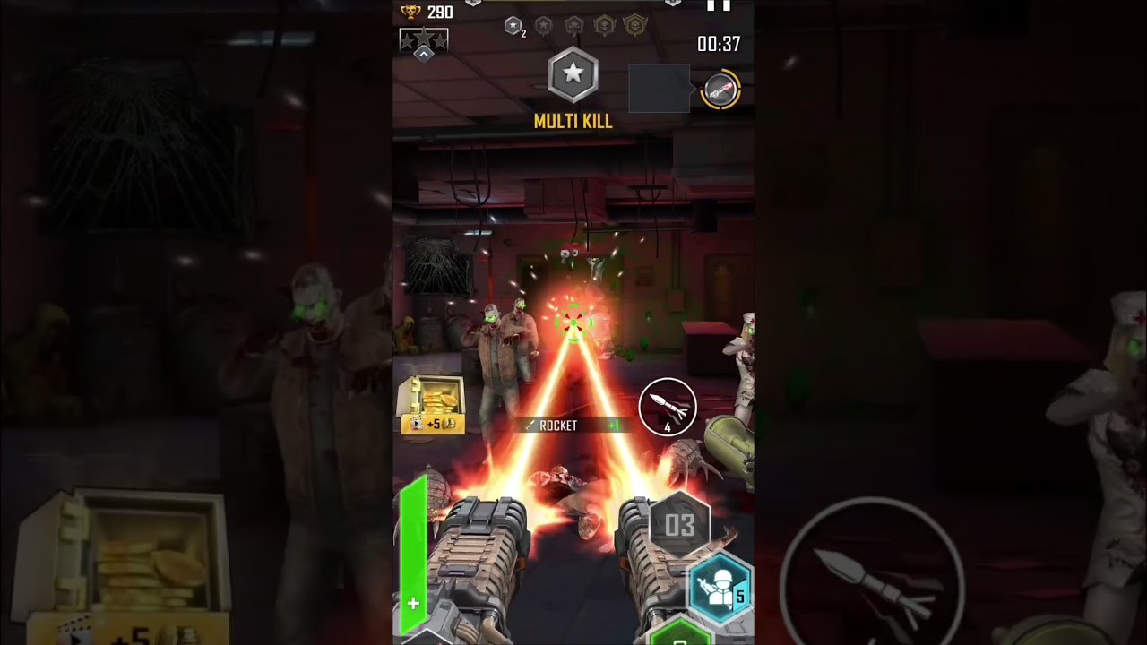 ZOMBIE APOCALYPSE 🔥 | Non-Stop Zombie Shooting Gameplay | Survival Mode 