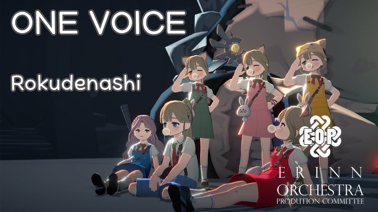 [마비노기모바일연주 1인] One Voice - Rokudenashi 원보이스 - 로쿠데나시 [마비노기 모바일 악보] - YouTube