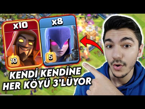 DÜNYANIN EN GÜÇLÜ ORDUSU !! Hem Kolay Hem Güçlü !! - Clash Of Clans