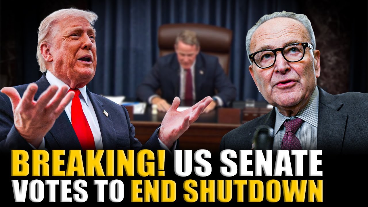 Breaking: US Senate votes to end longest government shutdown with some ...