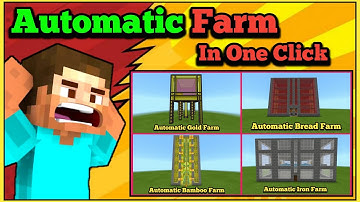 Insta Farm Addon For Minecraft Pe | Spawn Any Farm In One Click | Best Addon For Farm | Devay Gaming