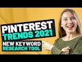 PINTEREST TRENDS 2020 – Review of a NEW Pinterest Keyword Research Tool