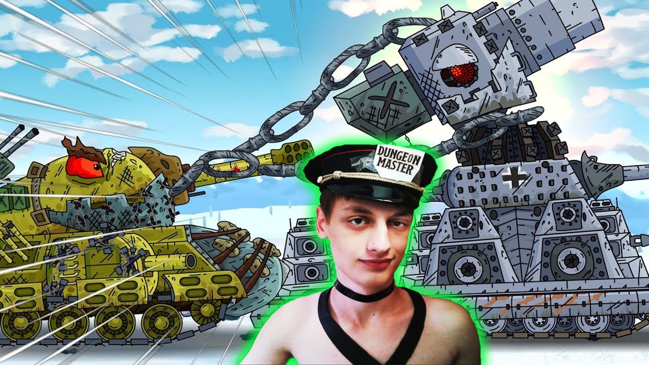 Карл-44 VS Щука - Реакция на Gerand - Мультики про танки ( Геранд анимация мульт ! )