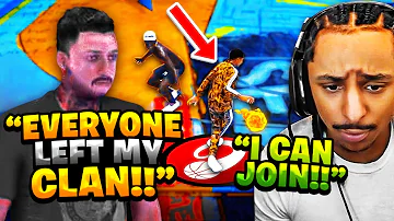 8 Year Old LOST HIS LAST MEMBER of His CLAN , so I Joined…. (NBA 2K24)