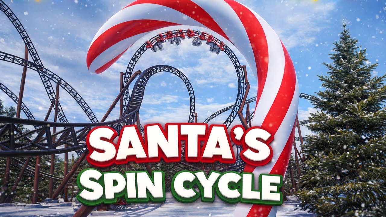 Santa's Spin Cycle: NoLimits 2 / FVD++ Mack Rides Xtreme Spinning Coaster