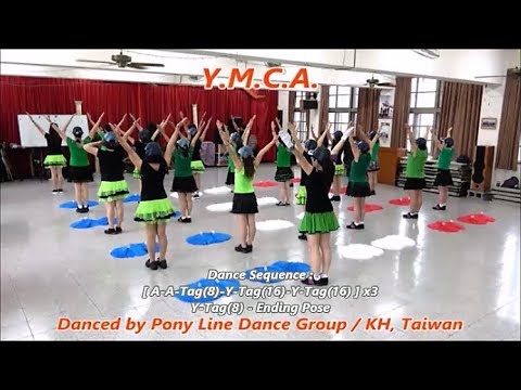 Y.M.C.A.｜Line Dance｜中英文歌詞