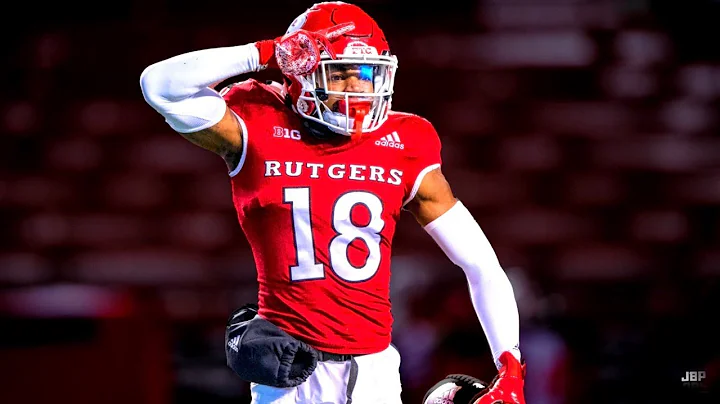 4.34 SPEED  || Rutgers WR Bo Melton Highlights