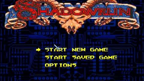 Shadowrun (SNES) - 01 - A messy start