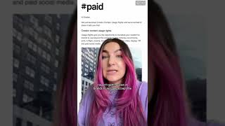 Updates to #PAID (Creator Content Usage Rights)
