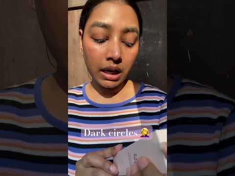 No Dark circles 🙅🏼‍♀️ Eye cream #skincare  #darkcircles #ytshorts