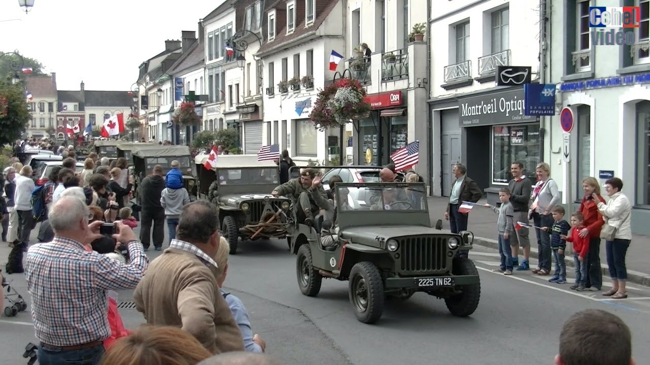 2014 Commémoration libération à Montreuil-sur-Mer