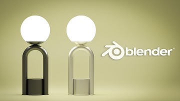 Table Lamp/Product Modeling In Blender Simple Tutorial