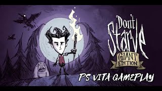 PS Vita Gameplay - Don’t Starve Giant Edition