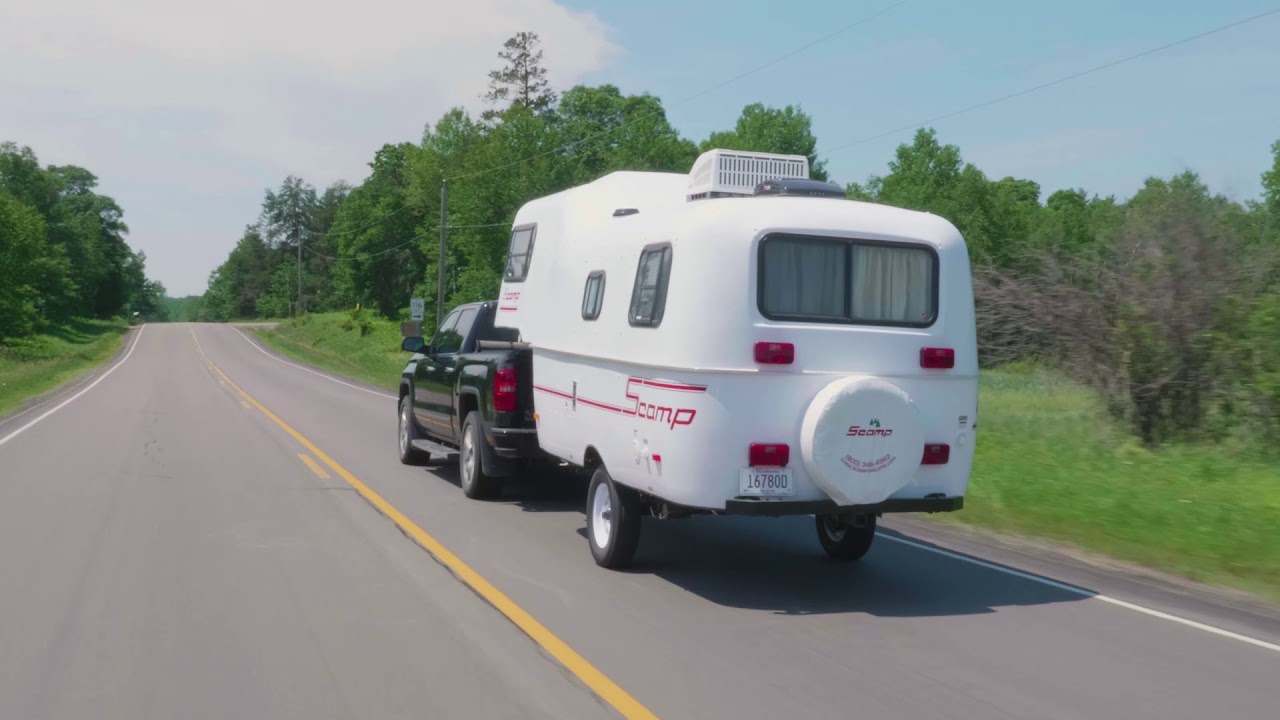 Towing Your Scamp Trailer On The Highway YouTube