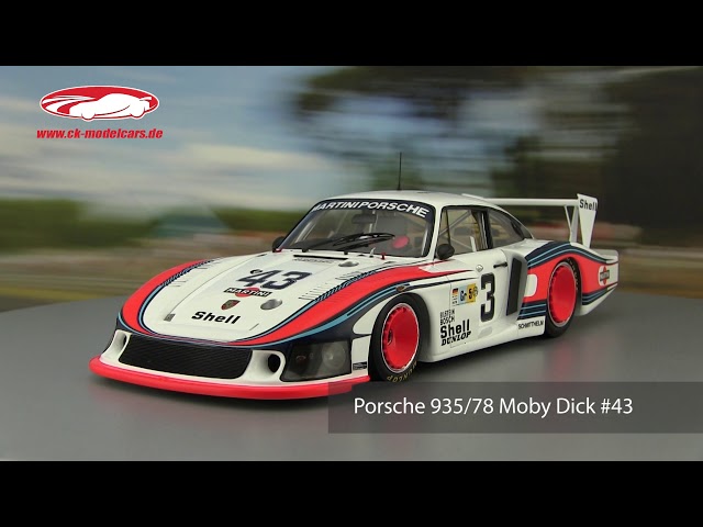 【SPARK】Porsche935/78 Mody Dick Test #S41 Spark 1:18 Porsche 935/78 Moby Dick Test Version Martini