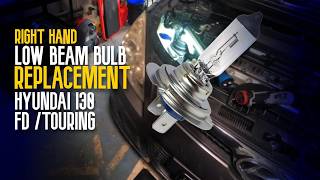 How to Replace Right Headlight Low Beam Bulb on Hyundai i30 FD / Touring How To Replace Headlight Bulb Hyundai I30 Pd 2017 2025 Diy Tutorial
