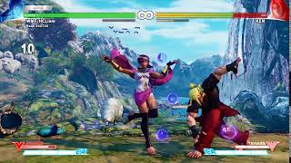 Basic V-Trigger Combo - Menat