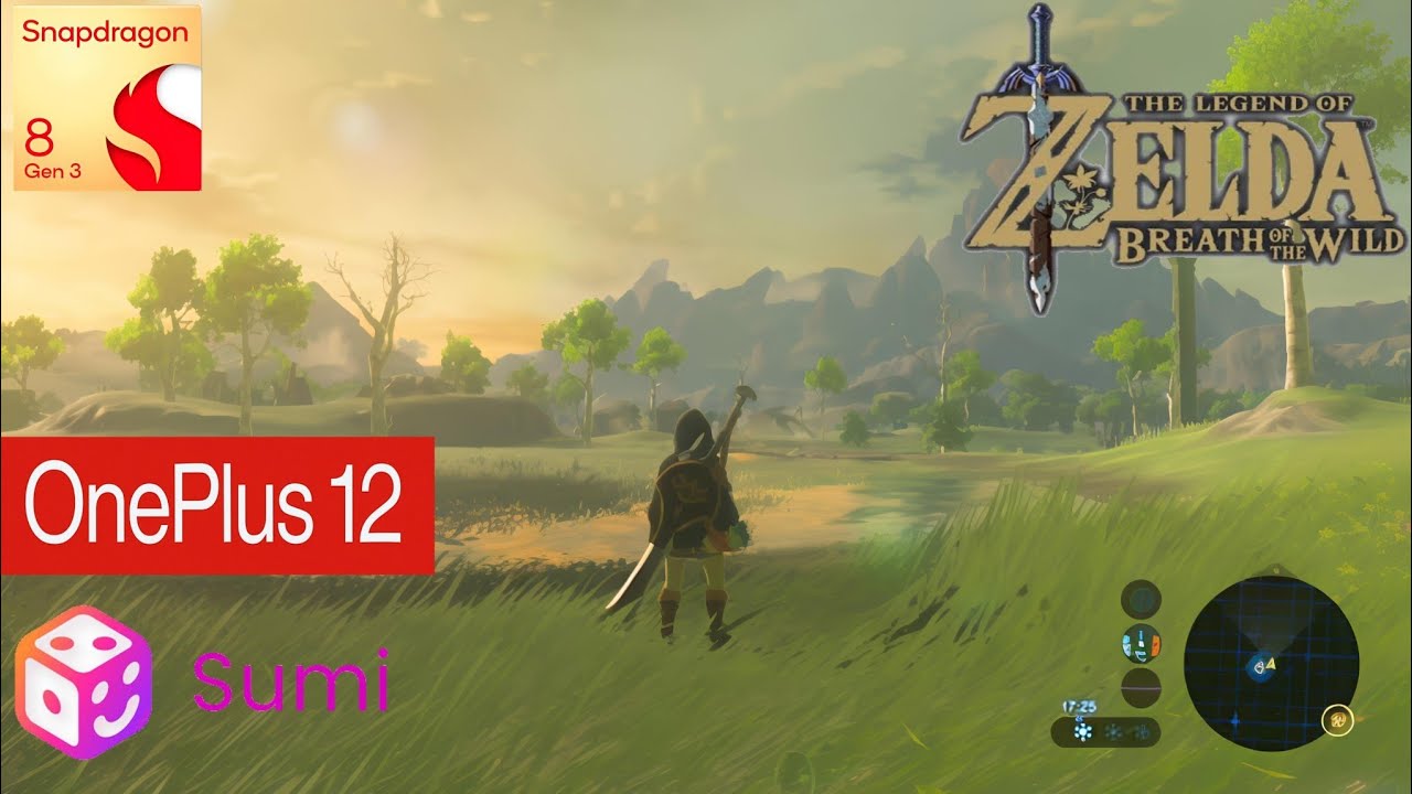 Sumi emulator 0.3 - Zelda Breath of the Wild | SD 8 Gen 3 | Oneplus 12