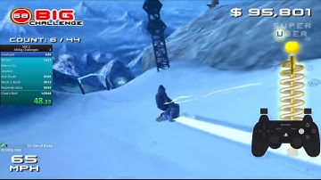 SSX 3: All Big Challenges Speedrun in 1:25:44