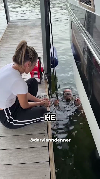 Ring Lost in the Water 😱💍 (@darylanndenner)