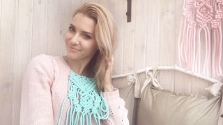 МАКРАМЕ | Стильное украшение | Boho necklace: macrame МАКРАМЕ | Стильное украшение | Boho necklace: macrame