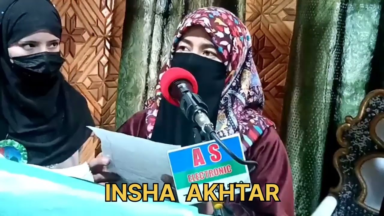 INSHA AKHTAR || FROM || HANFIA DARISGAH TALEEM UL QUR AN MAMAT BUDGAM || 28 DECEMBER 2025 SUNDAY