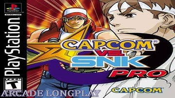 Capcom vs SNK Pro (PS1) Arcade Longplay