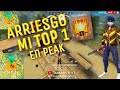 ARRIESGO EL TOP 1 CAYENDO EN PEAK CON MAS DE 10 MIL PUNTOS| FREE FIRE | TuManco YT  *16 KILLS*