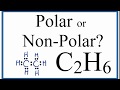 Polarity and Structure of C2H6