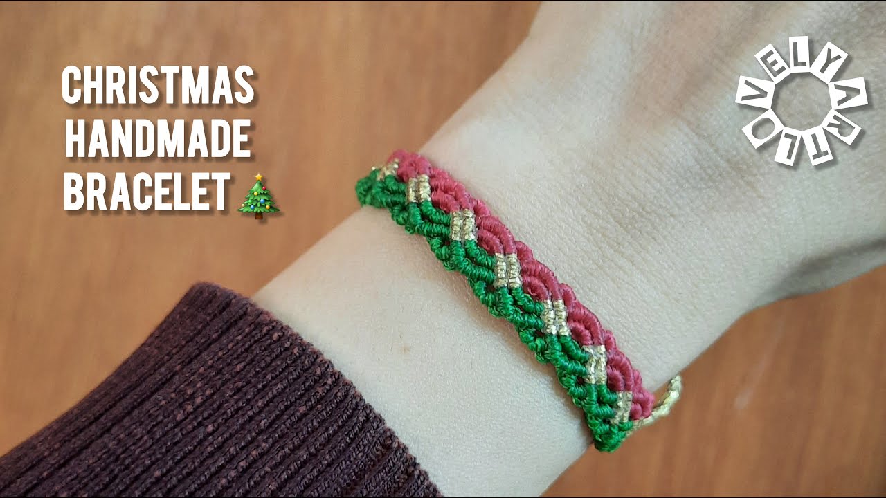 🎁 Handmade Christmas gift 🎁 warm&special Bracelet 🎄lovelyart 🩷
