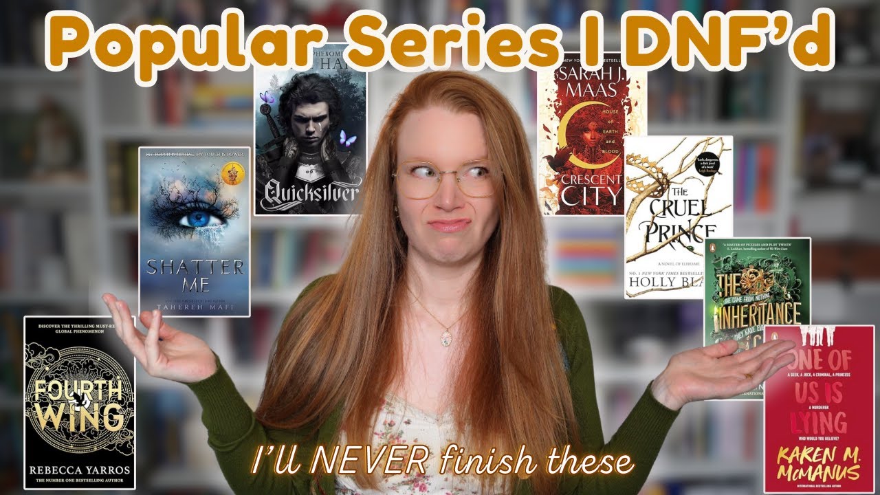 7 Popular Book Series I DNF’d — And Why They Didn't Work For Me 😬📚