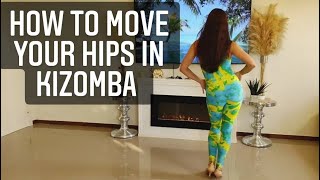 KIZOMBA Hip Work in Basic Step 2
