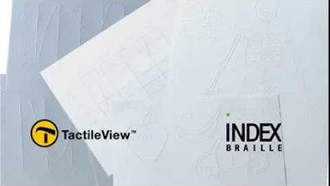 Tactile Graphics with TactileView and Index Braille Embossers