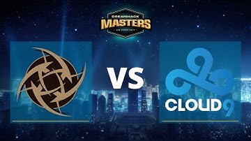 NiP vs Cloud9 -  DreamHack Masters Las Vegas 2017 - Dzień 1