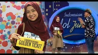 Suara Nashwa,Bikin Rizky Jatuh!!-AUDITION 2-Indonesian Idol Junior 2018