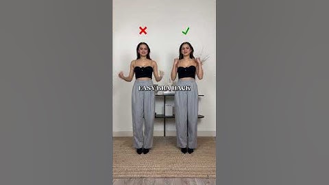 BRA HACK to avoid your straps! 😱 Daily #shorts about #fashionhacks and #fashioninspo #fashion