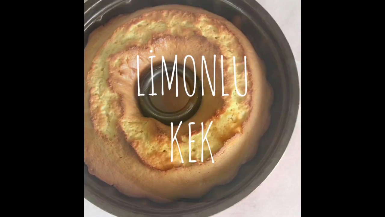LİMONLU KEK 🍋 YouTube