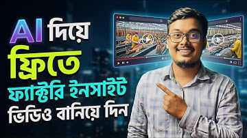AI দিয়ে ফ্রিতে ফ্যাক্টরি ইনসাইট ভিডিও বানিয়ে নিন | Free AI video generator |  Factory inside video