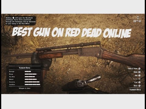 Using The Varmint Rifle Only - ( Red Dead Online Beta ) - YouTube
